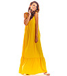 Дълга жълта рокля Shaya-4 снимка
