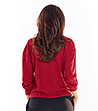 Червена дамска блуза Maxine-1 снимка