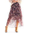 Ефирна пола с флорален принт Shelly-2 снимка