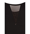 Черна дамска блуза с щампа Ajsa-3 снимка