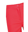 Червени дамски къси панталони Siva с памук-2 снимка