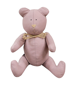 Текстилна играчка Bear Teddy с панделка 20 см снимка