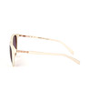 Дамски слънчеви очила в цвят слонова кост-2 снимка