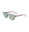 Розови unisex очила със зелени огледални лещи Tino-1 снимка