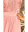 Дълга елегантна рокля в розов нюанс Samira-4 снимка