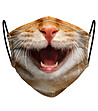 Предпазна маска за лице от текстил Cat face-0 снимка