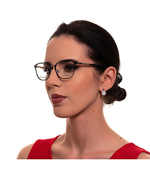 Тъмносини дамски метални рамки за очила Tassia снимка