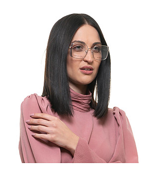 Сребристи дамски рамки за очила Kora снимка
