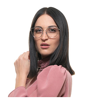 Златисти метални дамски рамки за очила Dorea снимка