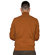 Мъжка памучна поло блуза в цвят камел Marius-1 снимка
