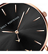 Розовозлатист дамски часовник с черен циферблат Mini Emily-2 снимка