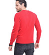 Червен мъжки пуловер с кашмир Randy-1 снимка