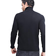 Черен мъжки пуловер Sandro с кашмир и коприна-1 снимка