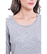 Дамски пуловер в сиво Dita-3 снимка