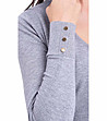 Дамски пуловер в сиво с кашмир Tilina-3 снимка