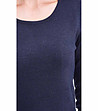 Стилен дамски пуловер в тъмносин цвят Saher-3 снимка