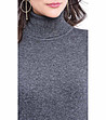 Дамски пуловер в сиво Daiana-3 снимка