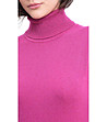Дамски пуловер в цвят фуксия Daiana-3 снимка