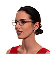 Златисти дамски рамки за очила Sabina-0 снимка
