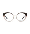 Розовозлатисти рамки за очила с черни детайли Enrica-2 снимка