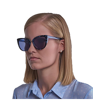 Дамски слънчеви очила в синьо Festival снимка