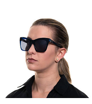 Дамски слънчеви очила в синьо и сиво Black magic снимка