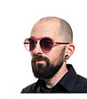 Unisex слънчеви очила в розово-4 снимка