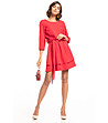 Елегантна червена рокля -0 снимка