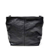 Черна дамска чанта от естествена кожа Hilda-0 снимка