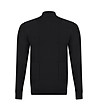 Черен мъжки пуловер от памук Roger-1 снимка