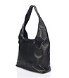 Черна дамска чанта от естествена кожа Finela-2 снимка