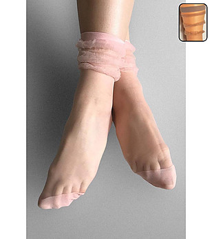 Къси дамски чорапи в телесен нюанс Anja 20 DEN снимка