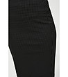 Черна пола с контрастни нишки-3 снимка
