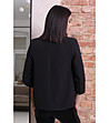Елегантно черно сако със 7/8 ръкави-1 снимка