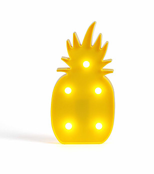 LED лампа ананас снимка