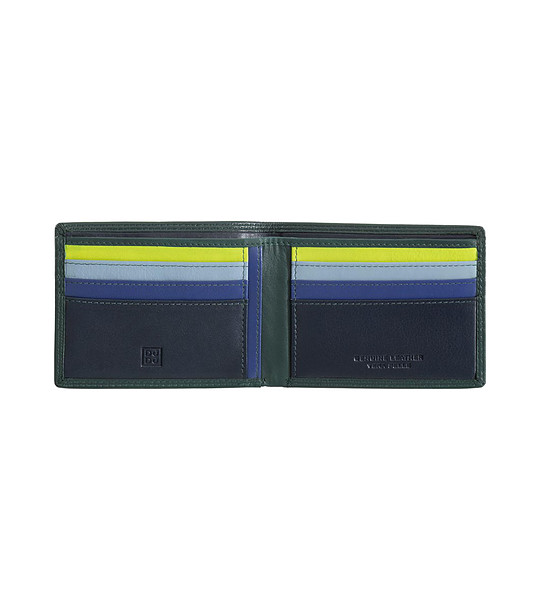 Мъжки портфейл в тъмнозелено с RFID защита Caprera снимка