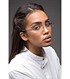 Дамски рамки за очила в розовозлатисто-1 снимка