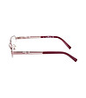 Дамски рамки за очила в розовозлатисто-3 снимка