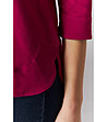 Дамска памучна блуза в нюанс на циклама Duala-4 снимка