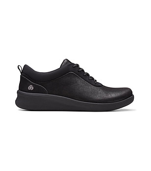 Дамски черни спортни обувки на платформа Sillian Pace  снимка