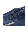 Дамски къси дънкови панталони в цвят индиго Thasa с памук-3 снимка