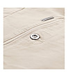 Светлобежов мъжки памучен къс панталон Ron-2 снимка
