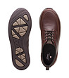 Кожени мъжки обувки в кафяво Garratt Street-1 снимка
