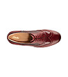 Кожени дамски обувки в бордо Hamble Oak-1 снимка