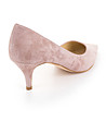 Дамски велурени обувки в розов нюанс Amanda-4 снимка