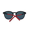 Мъжки черни слънчеви очила с червени лещи Dino-2 снимка