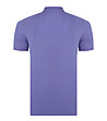 Светлолилава памучна мъжка блуза Laurenz-1 снимка