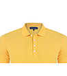 Памучна мъжка блуза в жълто Laurenz-2 снимка