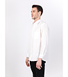 Памучна мъжка бяла риза Baldie-2 снимка