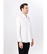 Памучна мъжка бяла риза Baldie-3 снимка